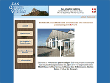 Tablet Screenshot of lesquatrevallees.fr